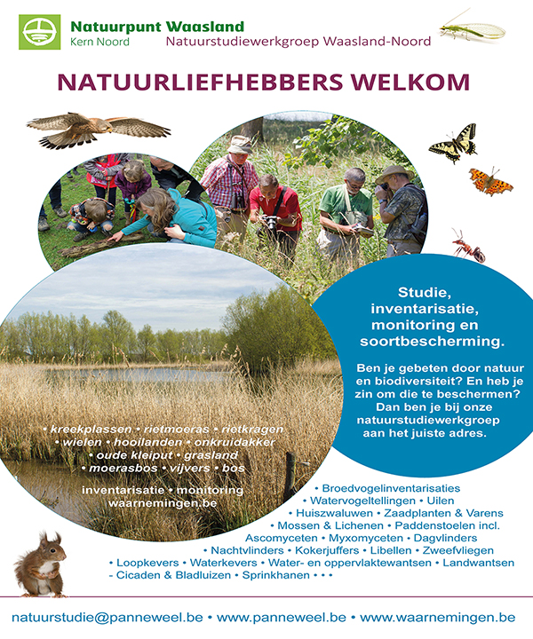 Natuurstudie Waasland Noord Algemeen 2018